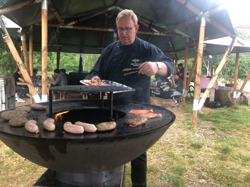 BBQ menu rond