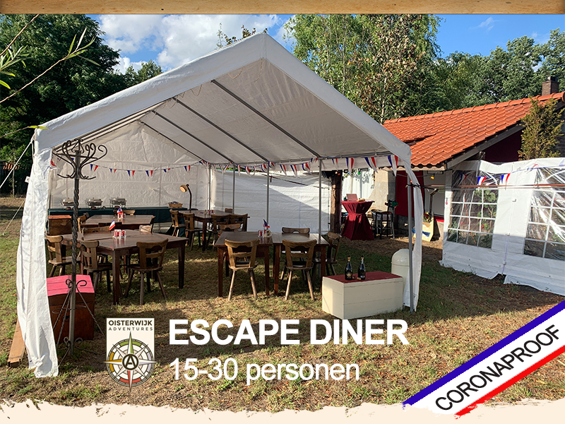 Escape Diner, Coronaproof
